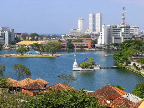 Image of Bere Lake of Sri Lanka