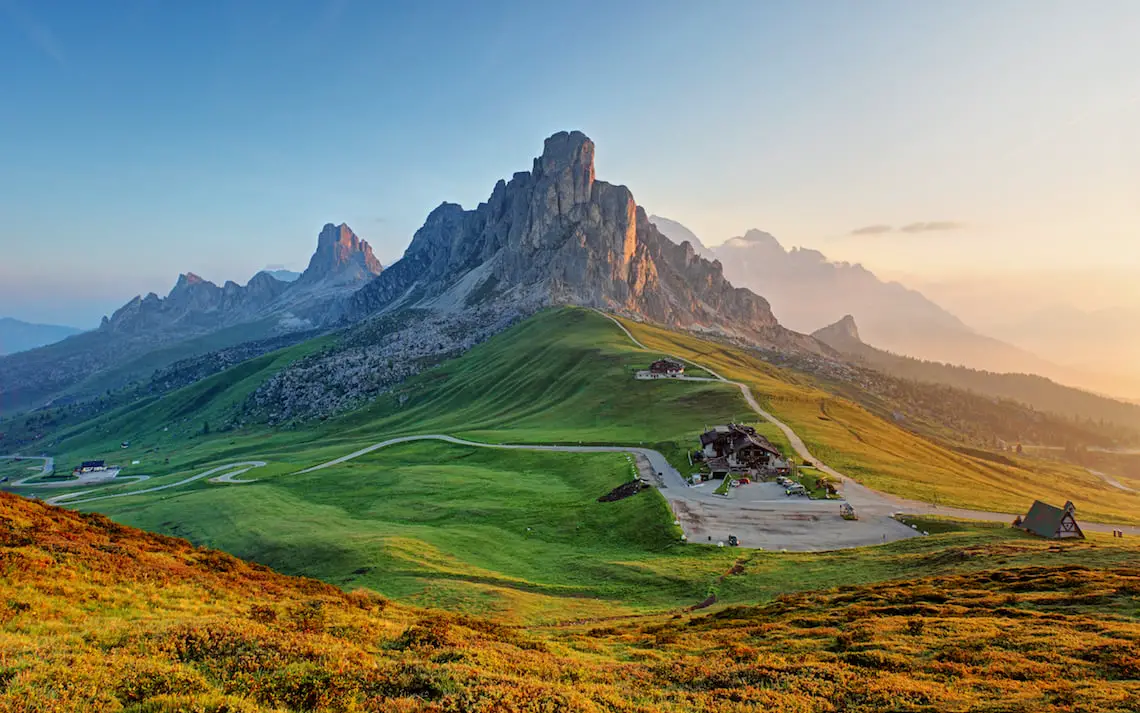 Image of The Dolomites in Italy