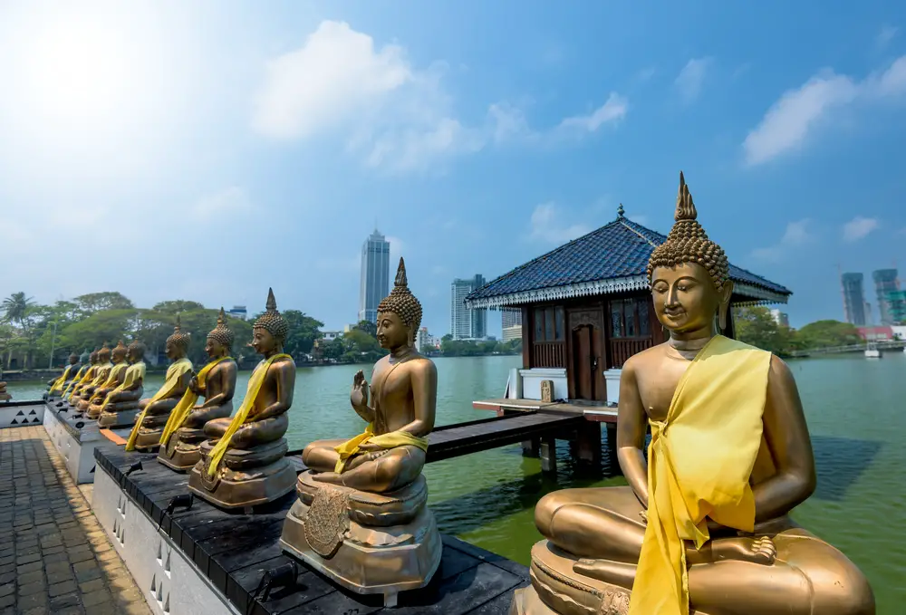 Image of The Gangaramaya Temple in Sri Lanka