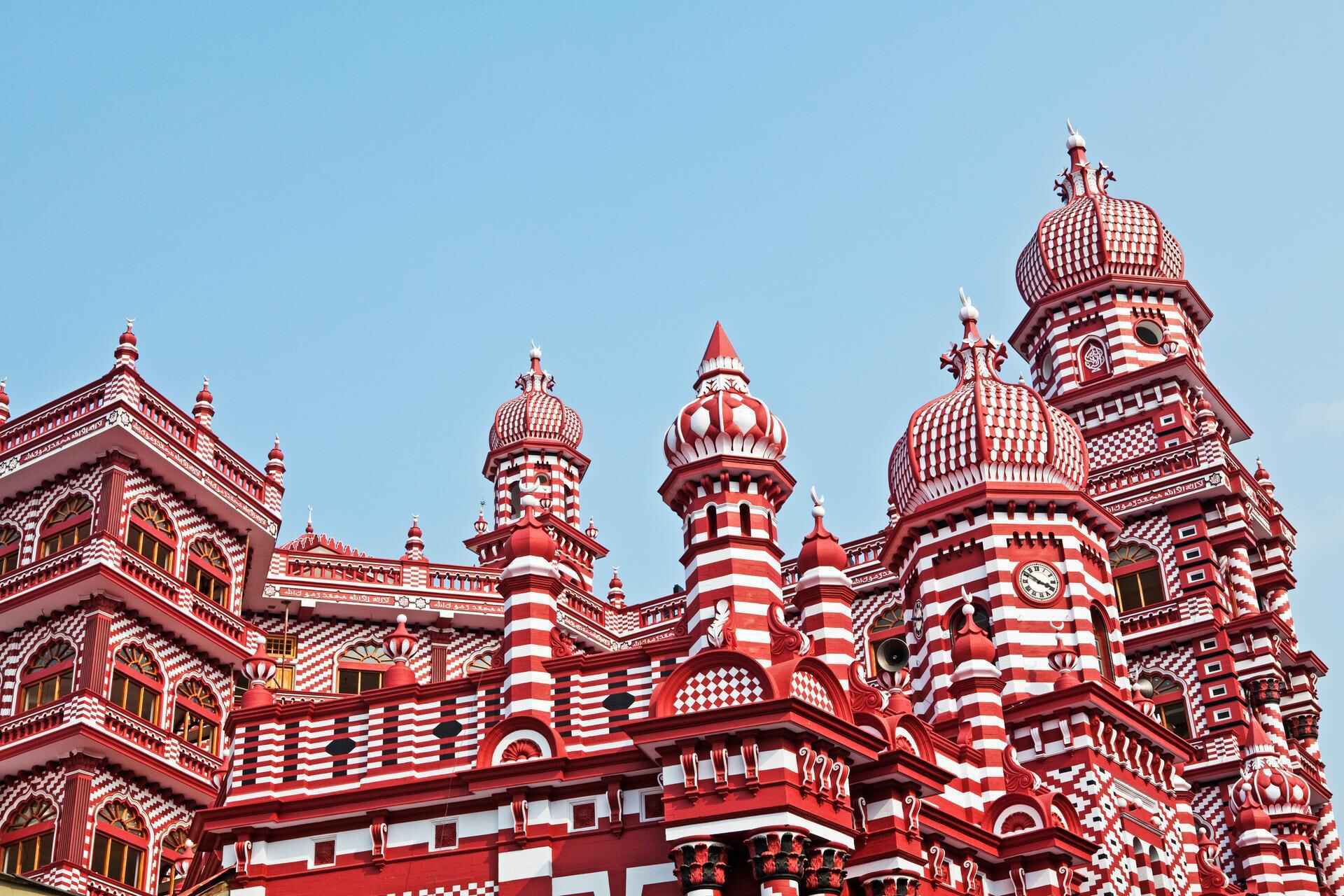 Image of The Rich Heritage of Sri Lanka's Red Mosque