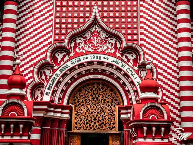 Image of The Rich Heritage of Sri Lanka's Red Mosque